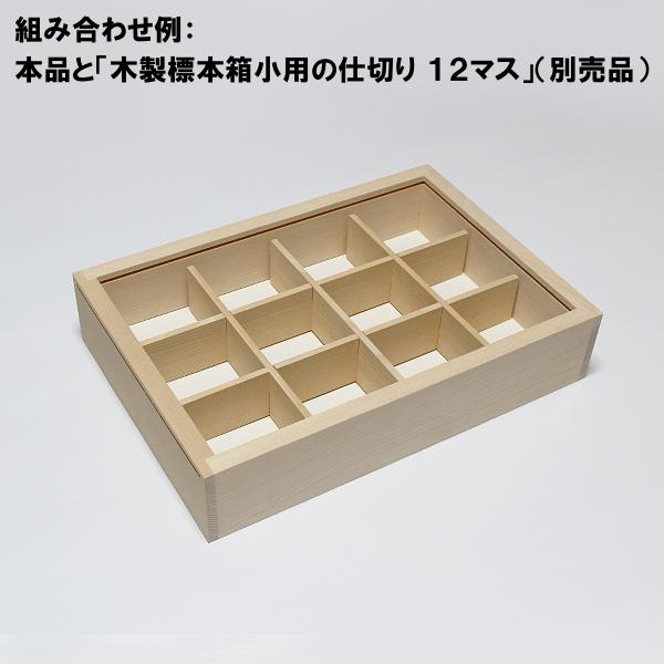 ハンズマンネットショップ 木製標本箱 小 ベースのみ 31 22 高さ6 5cm 登録名 オリジナル標本箱 送料別 通常配送