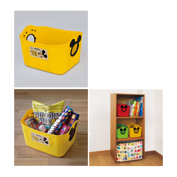 ハンズマンネットショップ ミッキーマウス ミニやわらかバケツ Sq5 イエロー 取寄せ商品 送料別 通常配送