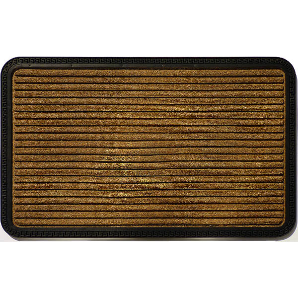 ハンズマンネットショップ 玄関マット Border Star ブラウン 485 60 Lサイズ 約 49cm 79cm 送料別 通常配送